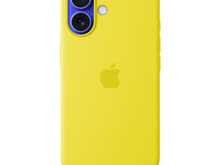 Capa em Silicone com MagSafe para iPhone 16 - Carambola For Cheap