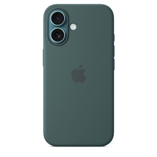 Capa em Silicone com MagSafe para iPhone 16 - Verde Lago on Sale