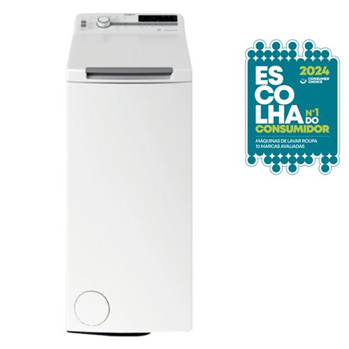 Máquina Lavar Roupa Whirlpool TDLR 7231BS SPT 7Kg 1200Rpm D Branca For Sale