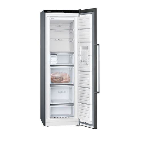 Arca Congeladora Vertical Siemens GS36NAXEP | 186x60x65 cm | 242 L | E | Preto Supply