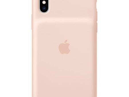 Capa Smart Battery Apple para iPhone XS - Rosa Areia Online Hot Sale