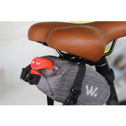 Conjunto de Luzes de Bicicleta Wayscral Danteira e Traseira - Preto e Vermelho Online Sale