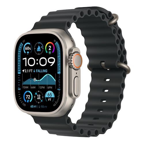 Bracelete Ocean Apple para Apple Watch Ultra 49mm - Preto Titânio Natural Sale