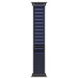 Bracelete Loop Alpine Apple para Apple Watch Ultra 49mm L - Azul Navy Titânio Preto For Cheap