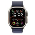 Bracelete Loop Alpine Apple para Apple Watch Ultra 49mm L - Azul Navy Titânio Natural Online Hot Sale