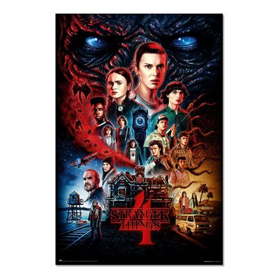 Póster Stranger Things Season 4 Vecna s House - Grupo Erik Online