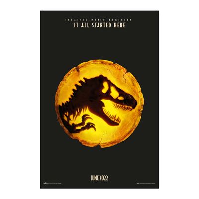 Póster Jurassic World Dominion - It All Started Here - Grupo Erik For Sale