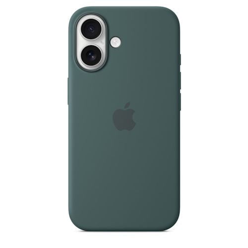 Capa em Silicone com MagSafe para iPhone 16 - Verde Lago on Sale