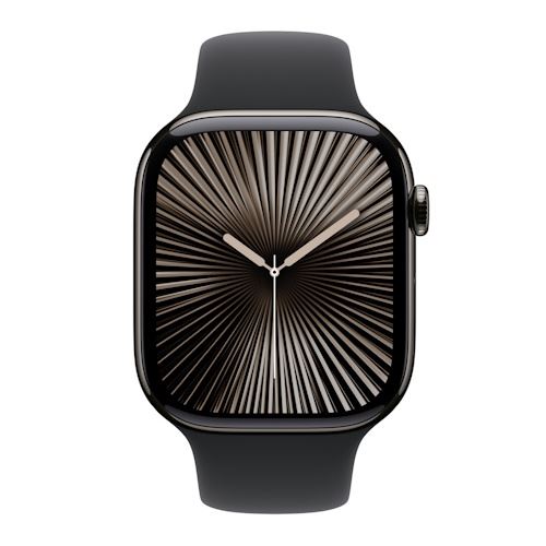 Bracelete Desportiva Apple para Apple Watch 46mm M L - Preto For Sale