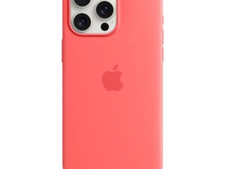 Capa Silicone Apple com MagSafe para iPhone 15 Pro Max - Goiaba Online now