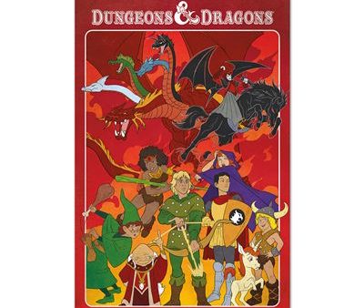 Póster Dungeons And Dragons: The Animeted Series - Grupo Erik Cheap