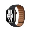 Bracelete de Elos em Pele Apple Watch 41mm S M- Meia Noite Discount