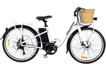 Bicicleta Eléctrica Urbanglide H1 - Branco Sale