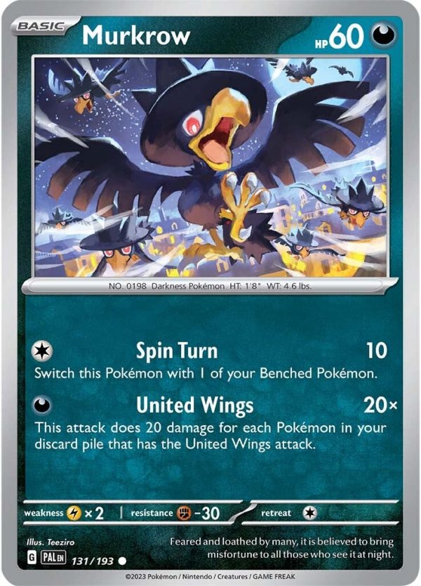 Murkrow (131 193) [Scarlet & Violet: Paldea Evolved] For Cheap