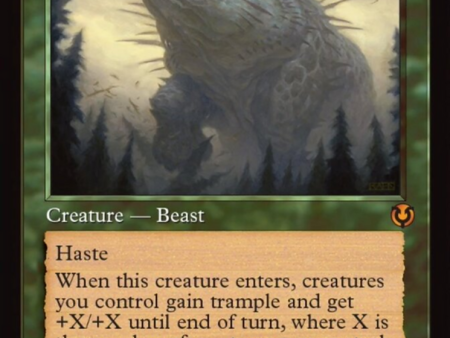 Craterhoof Behemoth (Retro Frame) [Innistrad Remastered] Fashion