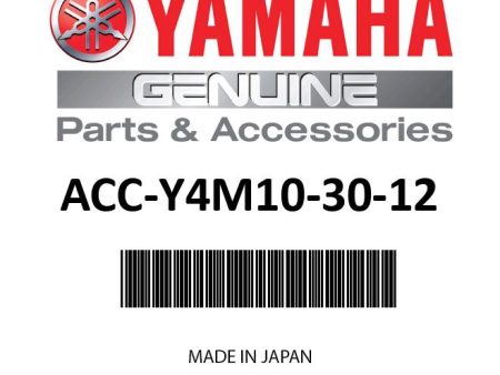 Yamaha ACC-Y4M10-30-12 - 10W30 MARINE FC-W - 12 Quart Case Fashion