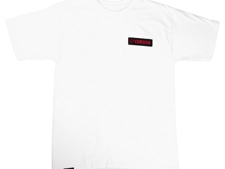 Yamaha CRP-18TGN-WH-MD - Men s White Tee - Medium Sale