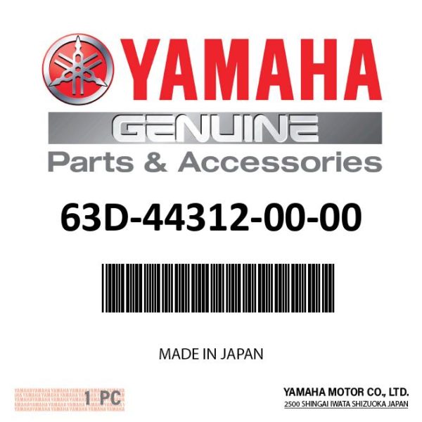 Yamaha 63D-44312-00-00 - Cover,wtr.pump hsg Supply