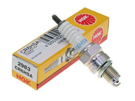 NGK CR6HSA - Standard Spark Plug - (2983) Online Hot Sale