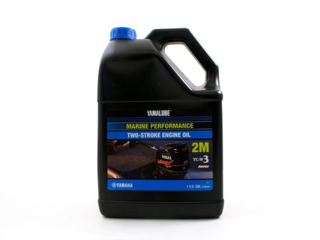 Yamaha LUB-2STRK-M1-04 - Yamalube 2M TCW3 2 Stroke Marine Oil Gallon For Cheap