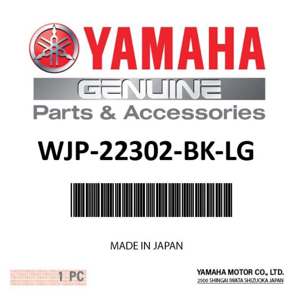 Yamaha - Glove-Hole Shot Shrtfngr Bk Gy - WJP-22302-BK-LG Hot on Sale